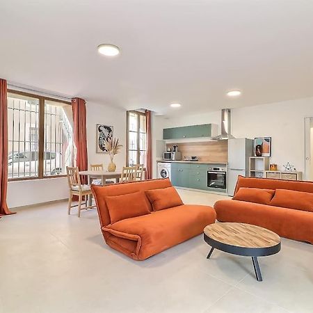Appart De 70M2 En Rdc A 6 Mn A Pied Des Monuments Nîmes Exteriér fotografie